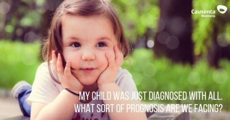 My child was just diagnosed with ALL. What sort of prognosis are we facing?