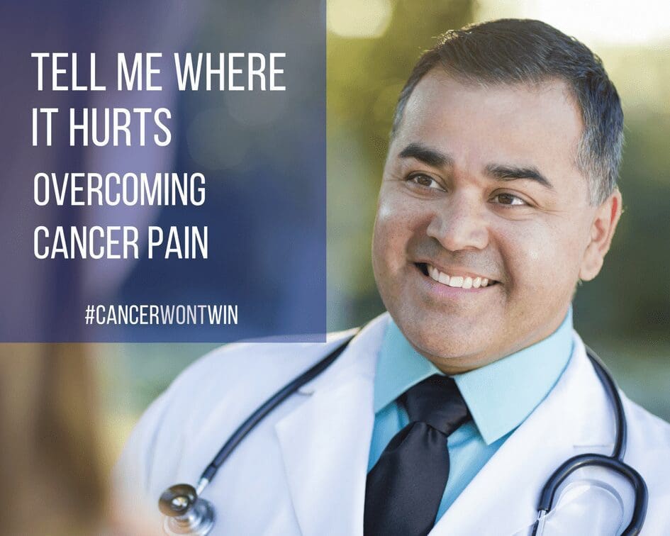 Tell Me Where it Hurts; Overcoming Cancer Pain
