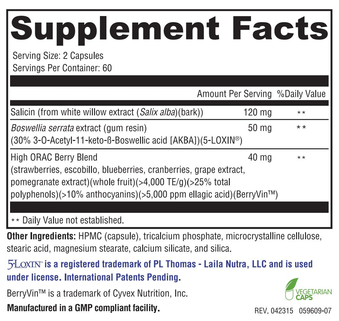 Boswellia Plus Salicin and Boswellia