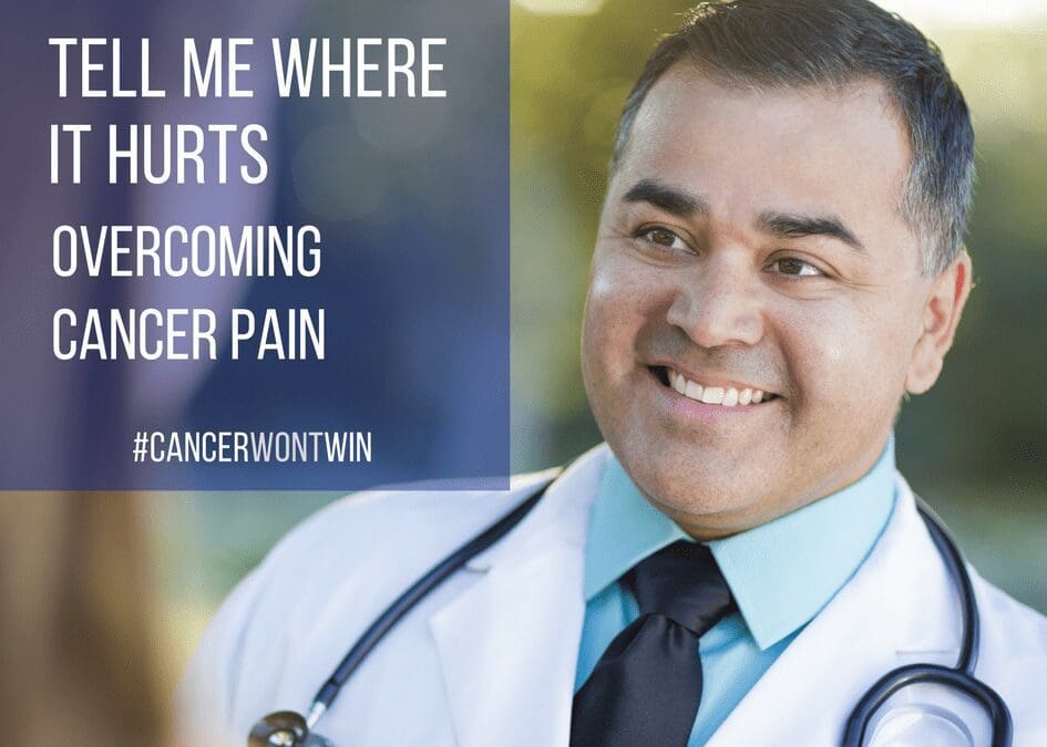 Tell Me Where it Hurts; Overcoming Cancer Pain