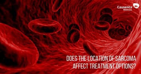 Does the location of sarcoma affect treatment options?
