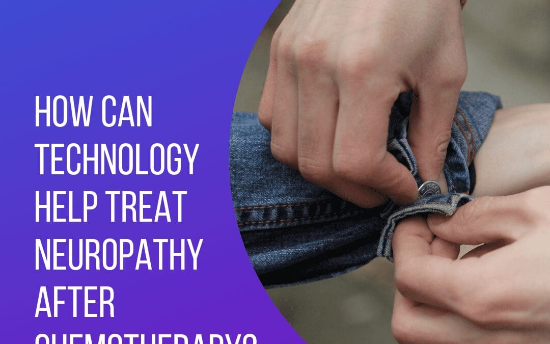 How can technology assist with treating neuropathy after chemotherapy?